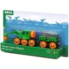 Image de BRIO - Wagon Grue Ingénieux - Accessoire aimanté pour circuit de train en bois - Mixte dès 3 ans