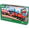Image de Train des Pompiers BRIO - Circuit de train en bois - Ravensburger - Mixte dès 3 ans - 33844