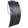 Image de Panneau Solaire Souple 18V 80W Panneau Solaire Flexible Monocristallin Panneau photovoltaïque pour camping-carcaravanebateaux