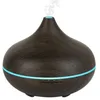 Image de Humidificateur dair pour bébé lampe LED - INFINI VAPE - Capacité 500 ml - Motif bois foncé