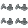 Image de INF Roulettes de panier pour lave-vaisselle paquet de 8 Gris foncé 40 mm