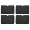 Image de INF Filtre en mousse compatible avec le sèche-linge paquet de 4 Le noir Beko Elektra Grundig 2964840100