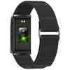 Image de INF Montre Connectée Sportive - Suivi Santé 24h - Autonomie Longue Durée - Bracelet Nylon Confortable Le noir