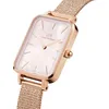 Image de Montre Femme DANIEL WELLINGTON QUADRO en Acier Rose