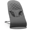 Image de BabyBjörn Transat Bliss - Tissé Classic quilt - Antracite - Ergonomique - Ajustable - Pliable