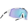 Image de Lunettes de sport - Bliz - Vision - Monture blanche - Verres bleus - Protection catégorie 3