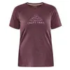 Image de T-Shirt Running CRAFT Femme ADV TRAIL Bordeaux / Rose AH 2023