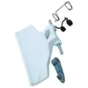 Image de Poignée de porte lave-linge - FAURE - Blanc - Compatible ZANUSSI ZOPPAS ELECTROLUX