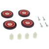 Image de Roulette tambour complet 4pcs pour seche-linge Electrolux 405540201