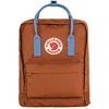 Image de Sac à dos - Fjällräven - Kånken Original - Terracotta/Bleu - 28x35x12 cm - 310g
