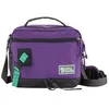 Image de Fjällräven Sac à épaule bandoulière violet gris foncé pour femme et homme - Vardag Shoulder Bag 6 Violette - Coal Black 303572