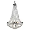 Image de Lustre en verre et métal GRANSO 2L noir - Diamètre 30cm - Culot E27