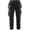 Image de Pantalon de travail artisan + stretch noir T42 - BLÅKLÄDER - 159918609900C48