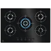 Image de Electrolux Table de cuisson gaz 75cm 5 feux noir - EGG75372K