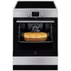 Image de Cuisinière induction - ELECTROLUX - LKI64890CX - Four 73 L - 3 feux induction - Inox/verre