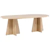 Image de Table de repas ovale Bootcut naturel