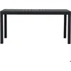 Image de Capo table de jardin avec rallonge 160/240 cm noir.