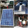 Image de Panneau Solaire Monocristallin Panneau Solaire Portable 200W 12V Monocristallin Taux de Conversion levé auto outillage - SURENHAP