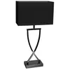 Image de Lampe de table By Rydéns Omega - black chrom - 12x52x27 cm