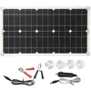Image de Panneau solaire - OMABETA - Kit de chargeur solaire - Silicium monocristallin - 100W - Portable et flexible