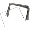 Image de Lot de 100 Large XL Agrafes 30cm par 20/20cm Fixation Métal pour Toile de paillage ou geotextile avec Pointes biseautées