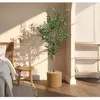 Image de Olivier artificiel 145 cm Plante décorative avec Feuilles et Olives réalistes pour salon chambre ou bureau