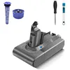 Image de 21.6V 4000mAh Batterie pour Dyson V6 Aspirateur avec Pré-filtre et Post-filtre et Brosse et Tournevis