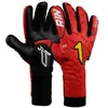 Image de Gants de gardien - RINAT - Dominius Turf - Rouge/Noir - Adultes - Respirants