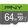 Image de Carte mémoire flash - PNY - MICRO-SD ELITE 64GB - Class 10/UHS-I U1 - Noir