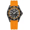 Image de Montre - Swiss Alpine Military - Raptor SAM7029.1879 - Quartz - Acier inoxydable - Bracelet Silicone Orange