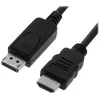 Image de Câble vidéo DisplayPort - HDMI 5m noir (pack de 10) - ITB - Blindé