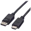 Image de Câble vidéo-audio - SECOMP - DisplayPort vers HDMI - 1.5 m - Blindé - 1080p