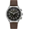 Image de Montre - BULOVA - 96A245 - Mécanique - Noir - Cuir Marron