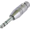 Image de Adaptateur XLR Neutrik NA3FP XLR femelle - Jack mâle 6.35 mm stéréo 1 pc(s)