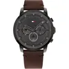 Image de Montre - Tommy Hilfiger - 1791799 - Cuir Marron - Résistant à leau 5 bar - 46 mm