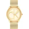 Image de montre seul le temps femme Calvin Klein Iconic Or 25200034