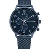 Image de Montre - Tommy Hilfiger - Leonard - Acier - Bleu - Multifonction - Étanche 5ATM