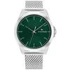 Image de Montre - Tommy Hilfiger - Norris - Acier milanais - Cadran vert - Étanchéité 30 Atm