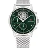 Image de Montre - Tommy Hilfiger - 1710608 - Cadran squelette vert - Acier inoxydable - Étanchéité 5 Atm