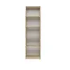 Image de KAFFI - Bibliothèque style scandinave salon - 50x30x181 - 5 tablettes - Étagère à livres