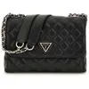 Image de GUESS Sac à épaule bandoulière noir pour femme - Giully II Compound Convertible Flap Bag 311587