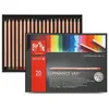 Image de Crayons de couleurs - CARAN DACHE - Luminance - Boîte 20 couleurs - Mine onctueuse - Label musées américains