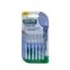Image de GUM Trav-ler interdental brush 0.6 mm light blue 6 brossettes