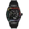 Image de Montre Philipp Plein - The Skeleton Rainbow Watch Noir
