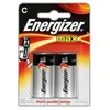 Image de Piles alcalines C - ENERGIZER - Lot de 2 - Format LR14 / C - Piles alcalines - Autonomie longue durée - Usage polyvalent