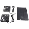 Image de Cocosity Kit Ventilateur à Panneau Solaire Double Extracteur dAir pour Serres 10W 800MA
