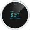 Image de Détecteur de gaz - Wifi - Alarme incendie - Affichage LCD - Contrôle APP - Gaz naturel et GPL