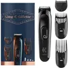 Image de Tondeuse à barbe KING C. GILLETTE avec 3 sabots interchangeables et lames affûtées