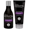 Image de kativa keratin kit Post Alisado Brasileno Xpress nutre el cabello y prolonga el alisado.