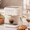 Image de Machine À Café Expresso 20 Bar Avec Mousseur À Lait Réservoir Transparent 1.8L Cafetière Italienne Multifonction Pour Cappuccino